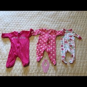 Girl Newborn sleepers